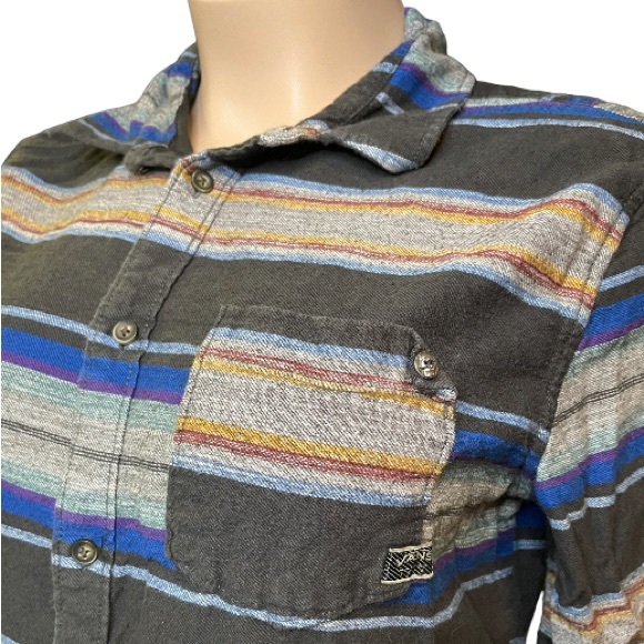 Vans Striped Flannel - Picture 2 of 4